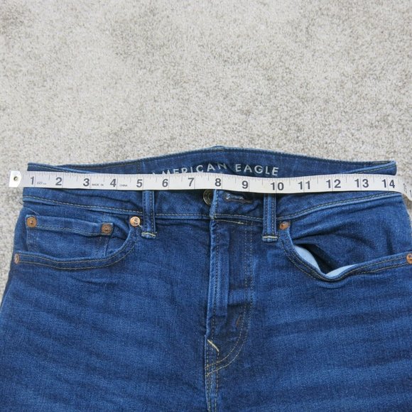 American Eagle Airflex+ Men's Slim Straight Jeans 28x30" (28x28" actual) - Picture 5 of 10